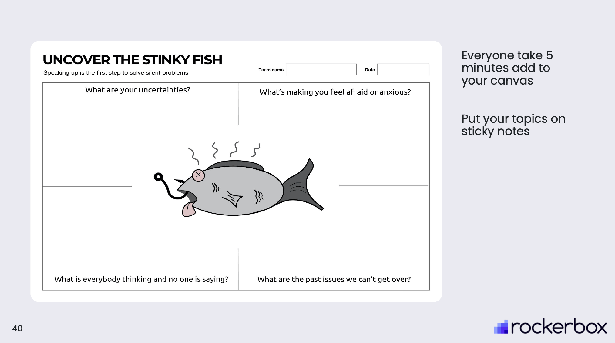 Stinky Fish Canvas